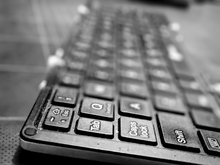 Typing without looking…